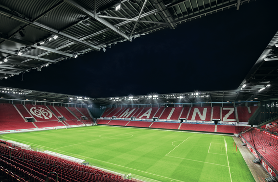 Thorn Optimises The Lighting At The Opel Arena In Mainz English